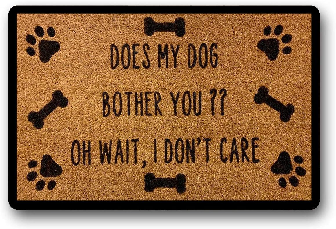 Funny Doormats, Funny Doormat, Dog Lover Doormat, Dog
