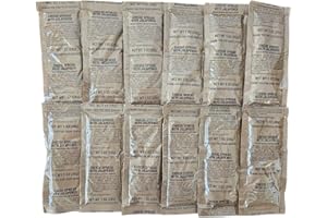 EPIDEMIC PROOF MRE Cheddar Cheese Spread - Individual 1oz. Cheese Packets available in Cheddar, Jalapeno Cheddar and Bacon Cheddar Flavors- Authentic USGI Ration Components, select 12, 24, 48 or 100 Pack! (12, Jalapeno Cheddar)