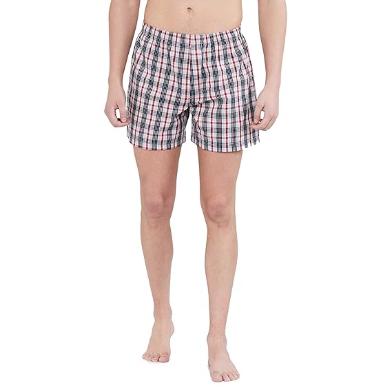 Buy Max Men's Checkered Boxers 