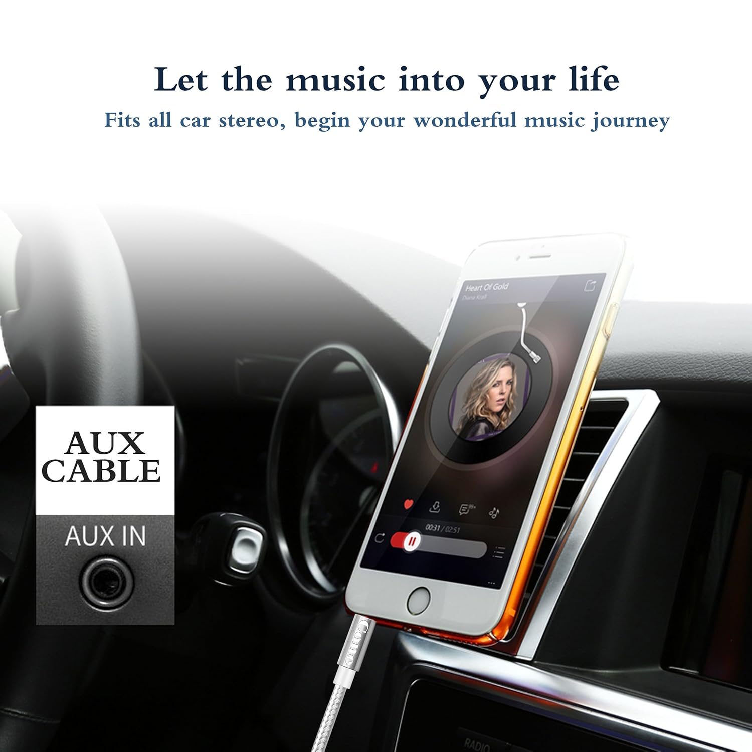 a W新作 送料無料 Plus 7 7 Iphone Cablesilver Aux B0799p14t1 C Nac01sre ローズゴールド Plus X 8 8プラス 7 Iphone Auxヘッドホンジャックオーディオアダプタfor Mm 3 5 To Lightningアダプタと充電器 Lightning 1 In 円錐2 11 10 3 Ios X