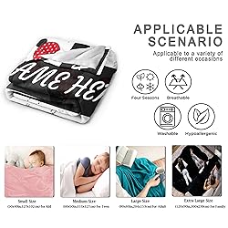 Custom with Name Red Ladybug Cartoon Pattern