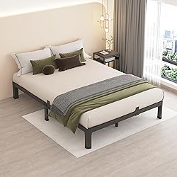 MAF 7 Inch Full Size Metal Platform Bed Frame with