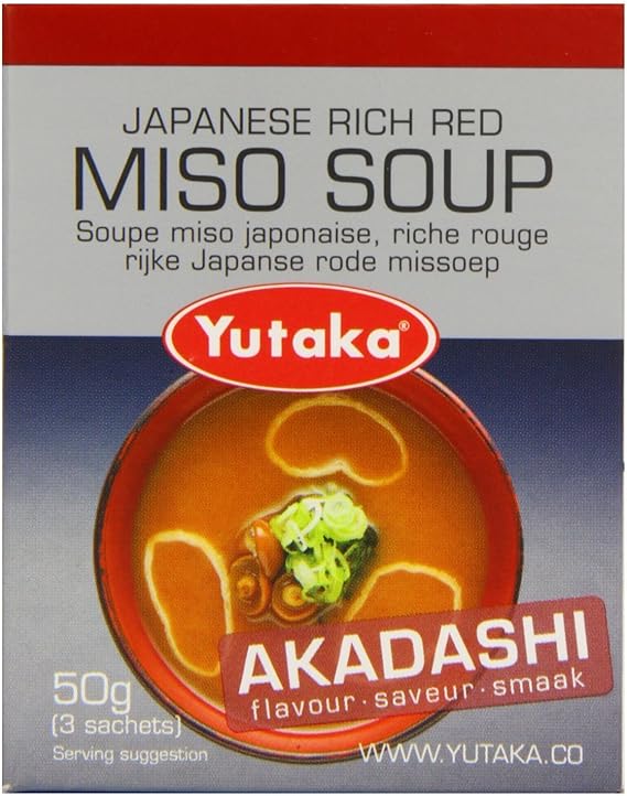 Yutaka Akadashi Miso Soup (3 x 50g) Pack of 6 Amazon.co.uk Grocery