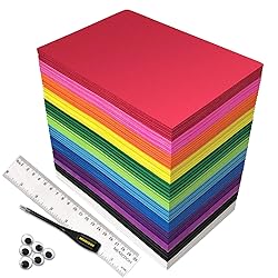 84PACK Foam Craft Sheets 8.5x5.5 inch Eva Color