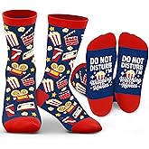 ZAGKOO Funny Hobby Socks for Women, Girls - Anime, Acting, Kpop Music, Movies, Gymnastics, Crocheting, Cheer Christmas Socks