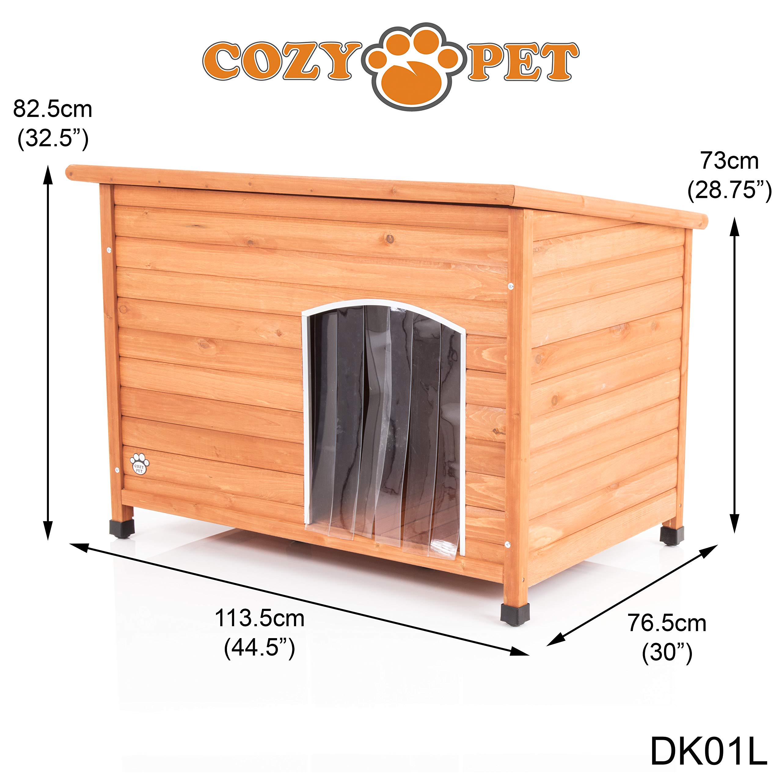 large insulated dog kennel