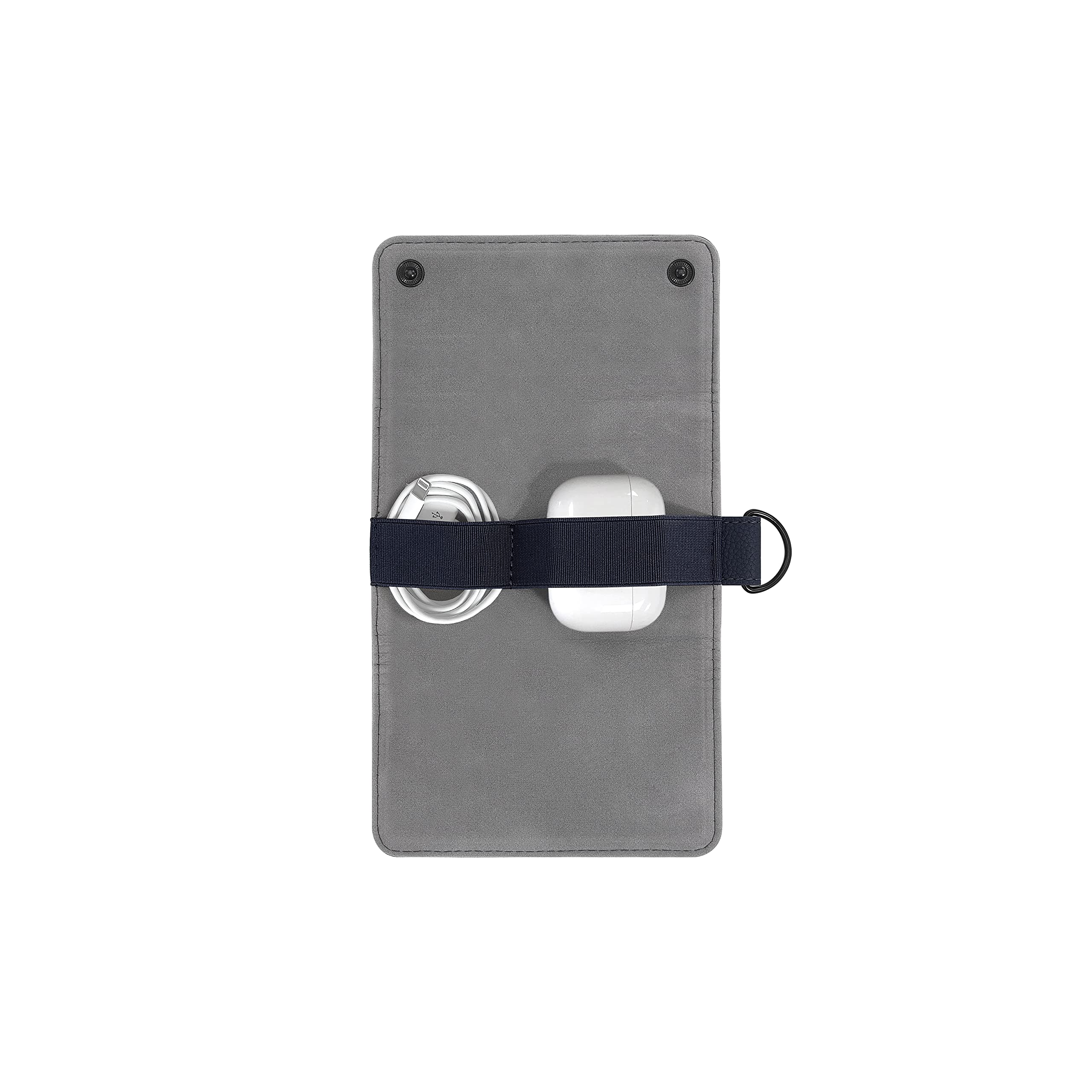 Stackers Navy Blue Compact Cable Tidy