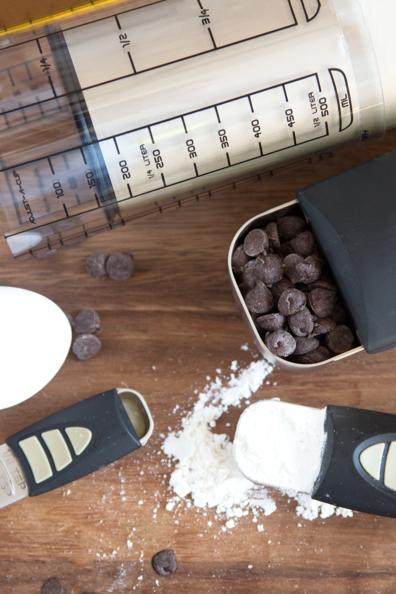 KitchenArt Baker’s Pro Adjust-A-Measure Set, 4-Piece, Satin