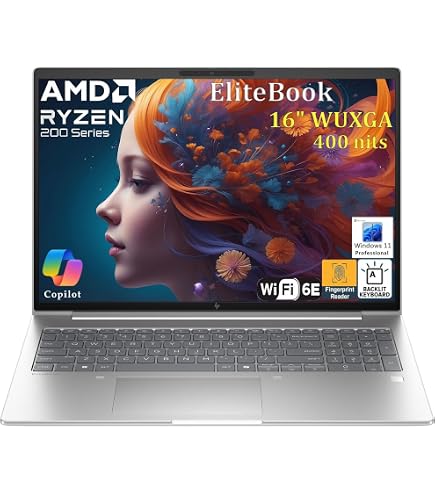 Amazon.com: HP EliteBook 860 G10 2023 Business Laptop 16