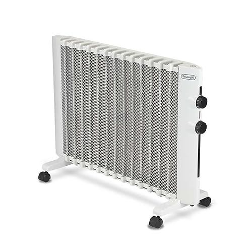 DeLonghi Mica Panel Space Heater, 1500W quiet electric space