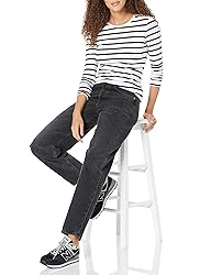 Amazon Essentials Women's Regular-Fit Long-Sleeve