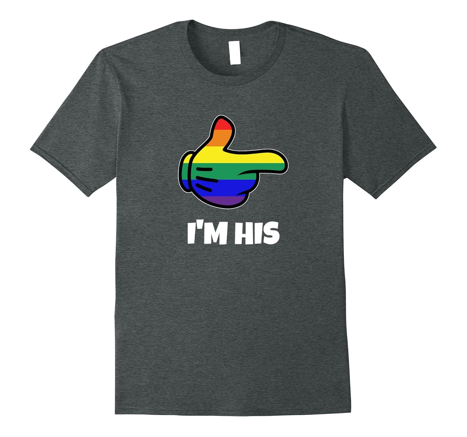 Gay PRIDE Matching I'm His T-Shirt LGBT Tee-ANZ