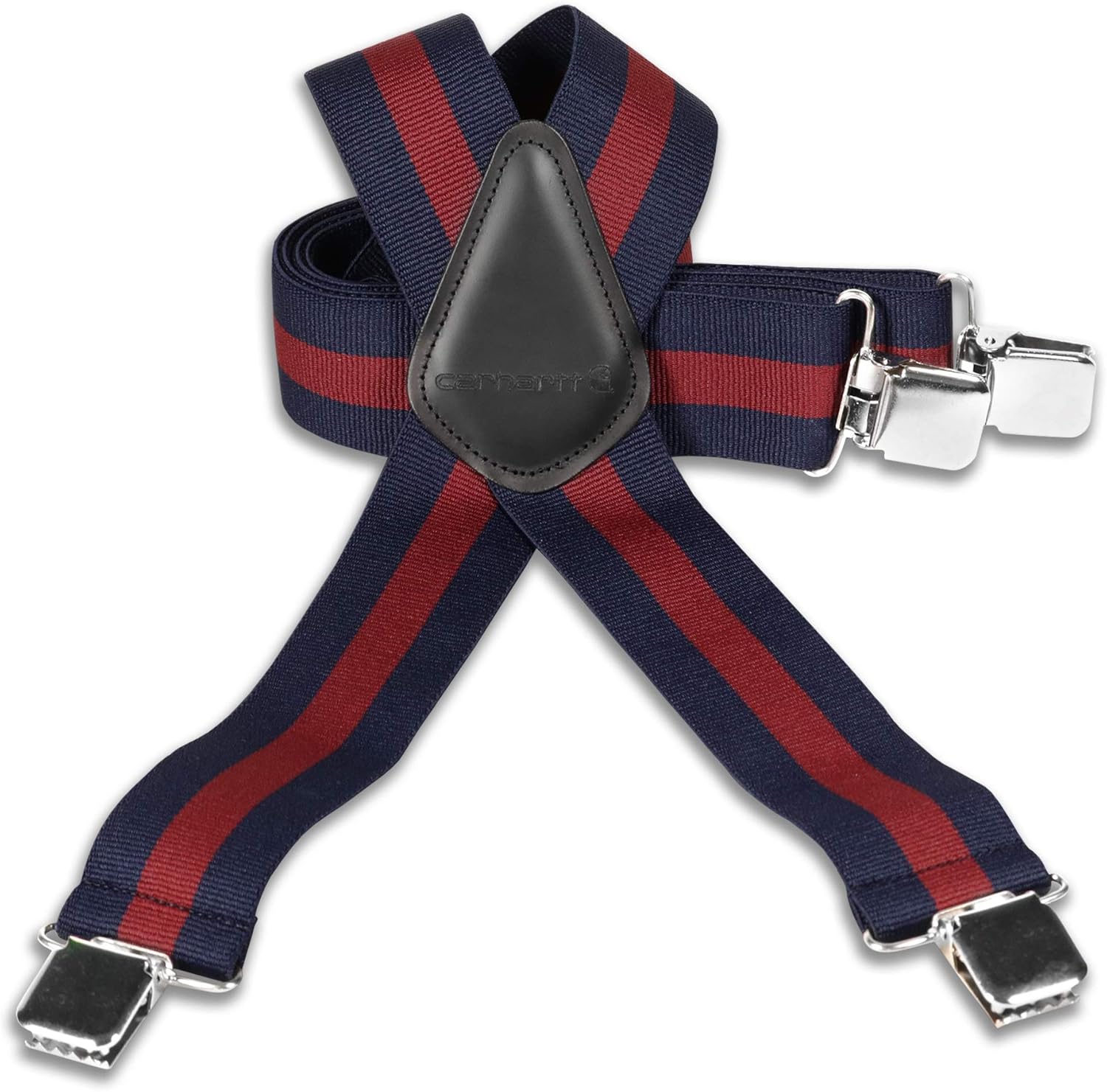 Carhartt Men's Utility Suspender, Tradesman navy/crimson