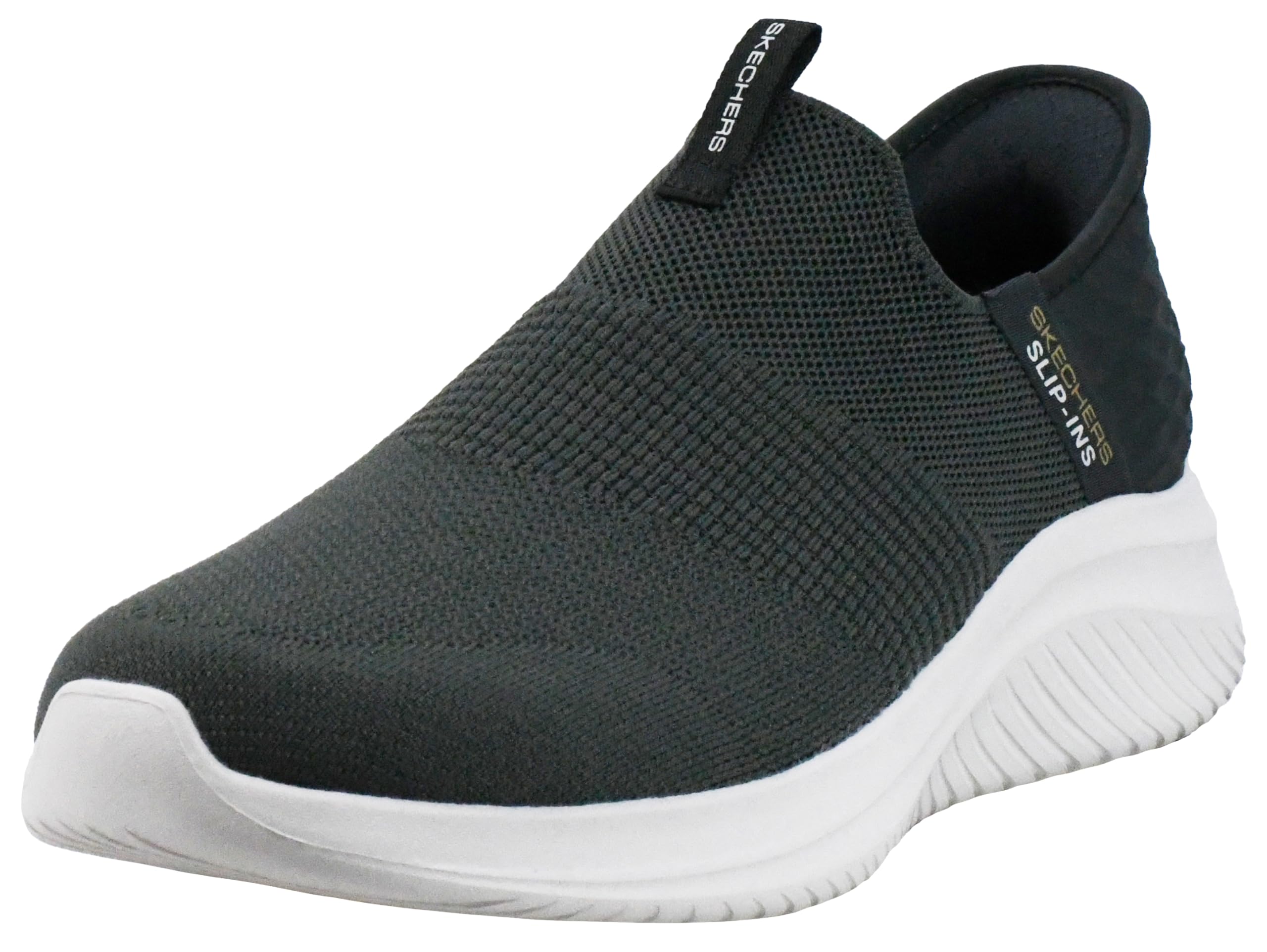 Skechers Men's Slip-ins: Ultra Flex 3.0 – Smooth Shoes, Olive, 13 M Image