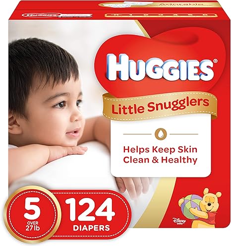 huggies little snugglers diapers size 5