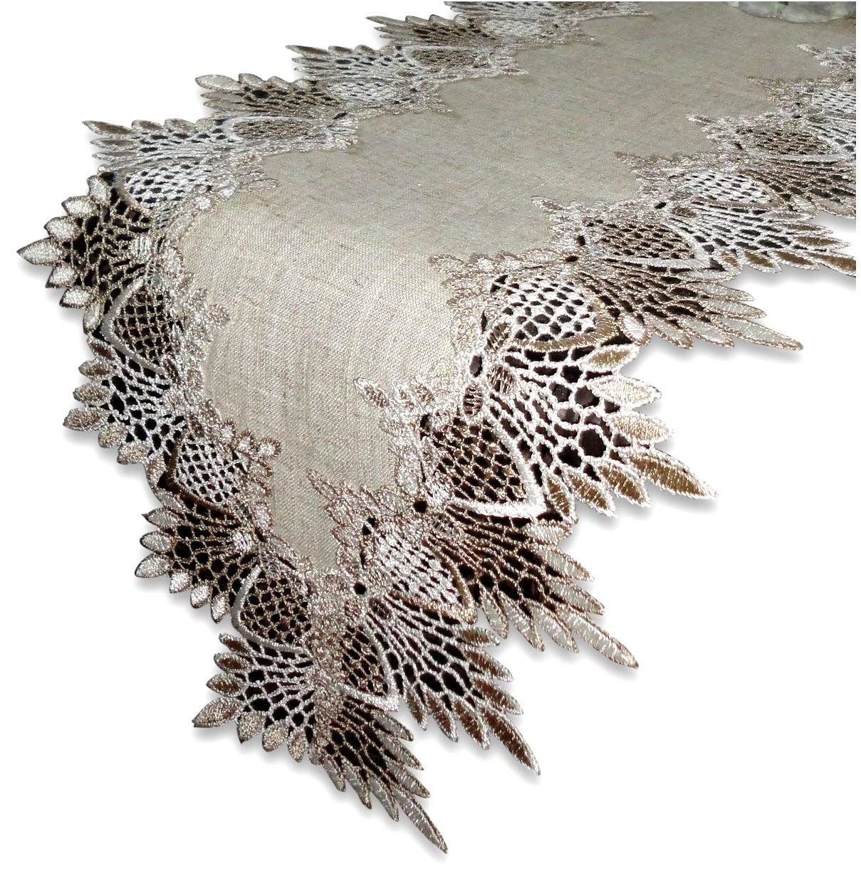 Best Galleria Di Giovanni Lace Table Runner