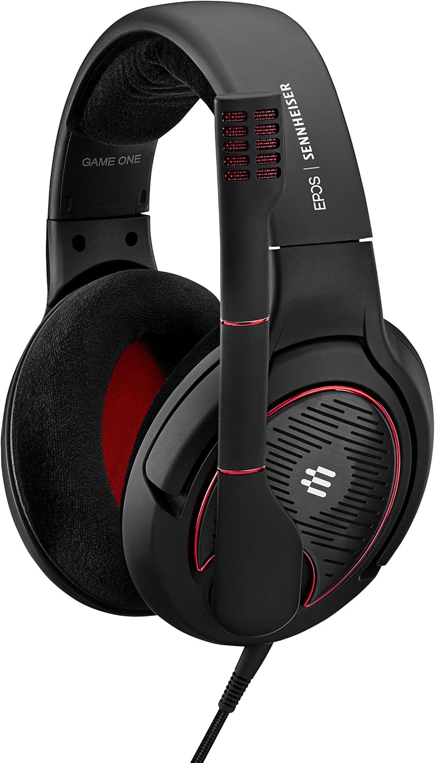 Amazon Co Jp Epos ゼンハイザー Sennheiser Game One Pcゲーミングヘッドセット ノイズキャンセリング ブラック 国内正規品 ゲーム