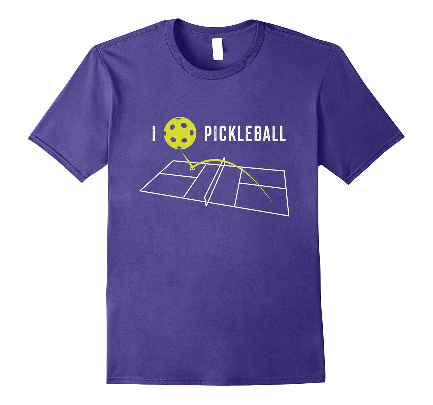 I Love Pickleball Paddle TShirt