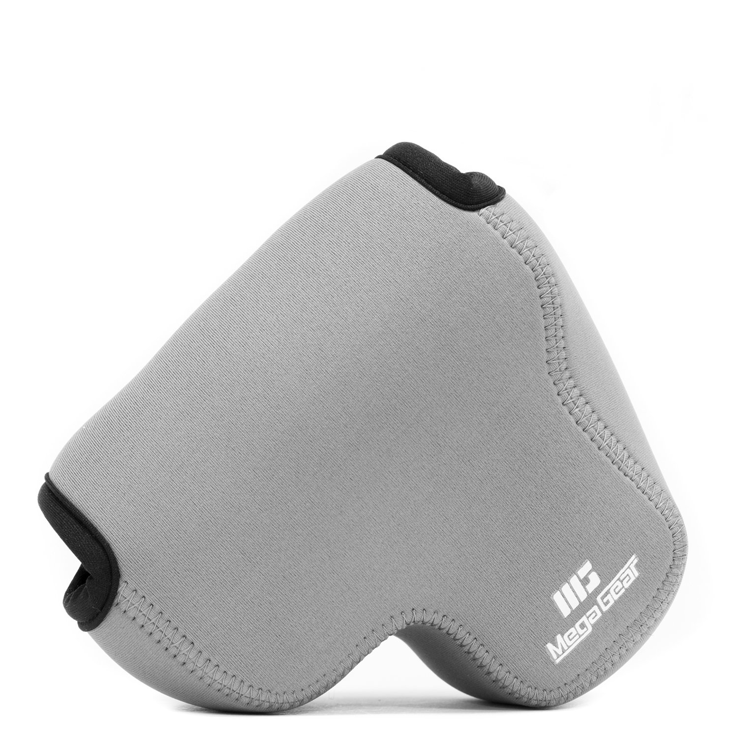 MegaGear Panasonic Lumix Dc-Fz80, Fz82 Ultra Light Neoprene Camera Case, with Carabiner - Gray - MG1166