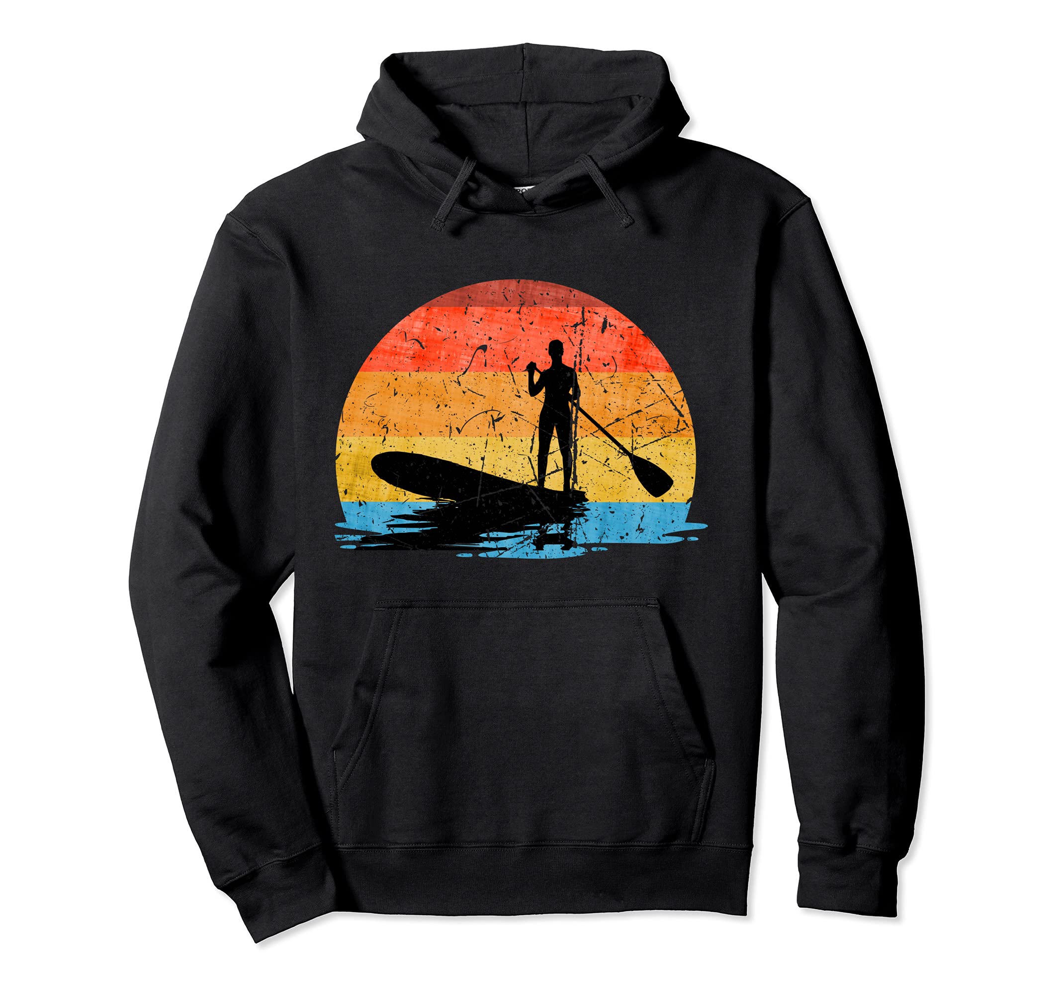 STAND UP PADDLE, PADDLING, SUP, PADDLEBOARDING, SURFER Pullover Hoodie