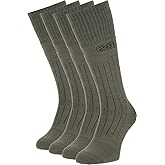 281Z Military Winter Cushioned Mid-Calf Wool Boot Socks - Tactical Trekking Hiking Outdoor Hunting (Olive Drab)