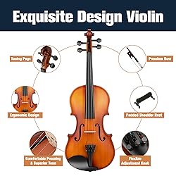 Mendini By Cecilio Violin 4/4 Full Size For