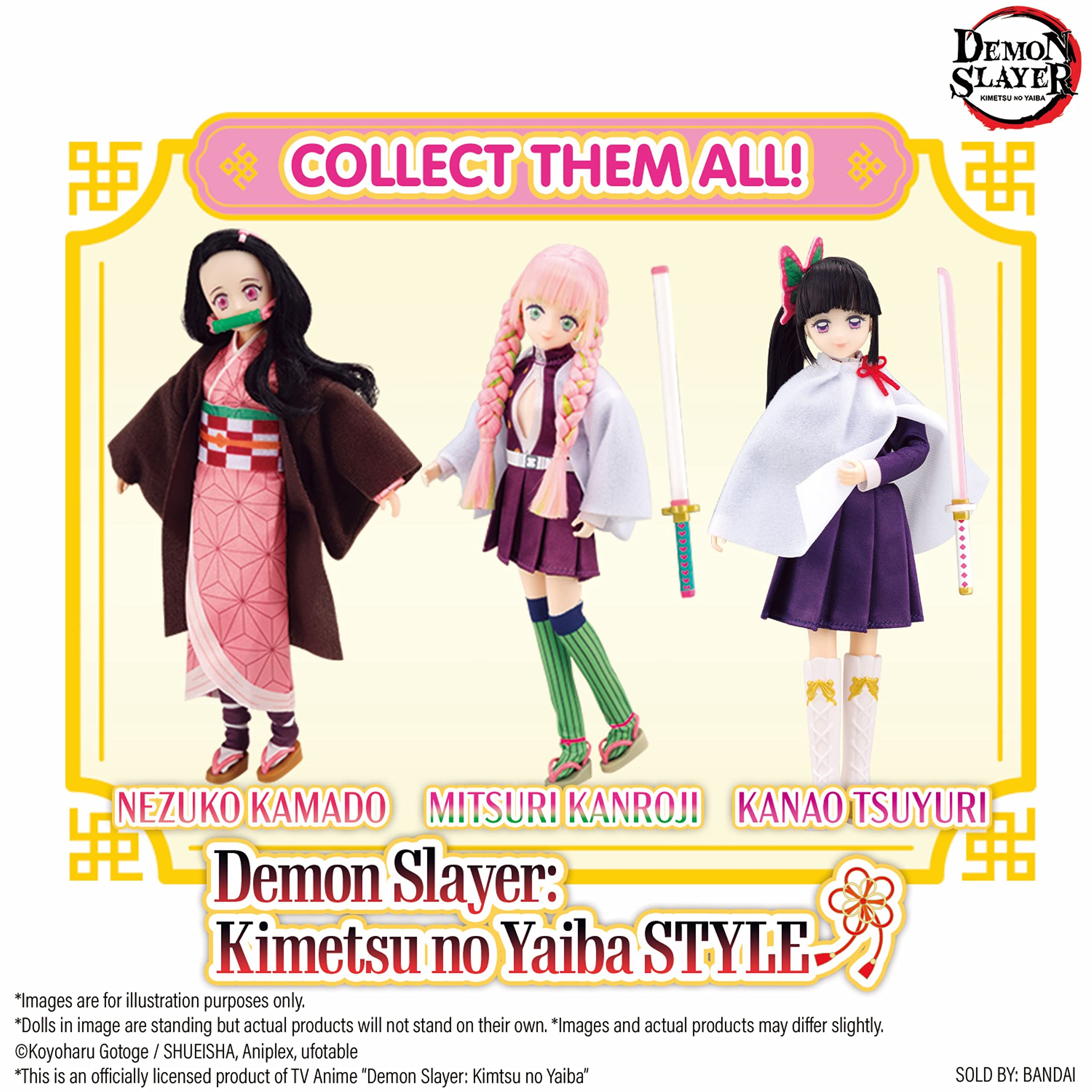 Bandai - Demon Slayer - Kimetsu no Yaiba Style Fashion Doll - Nezuko Kamado