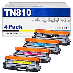 TN810 TN810XL Toner Cartridges - Standard Yield 4