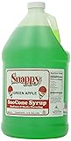 Snappy Popcorn Snow Cone Syrup Gallon, Green