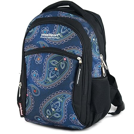 YeepSport Schulrucksack für Schule, Rucksack für Arbeit und Freizeit 28l, Jugendliche Mädchen und Jungs - 21607 Blau