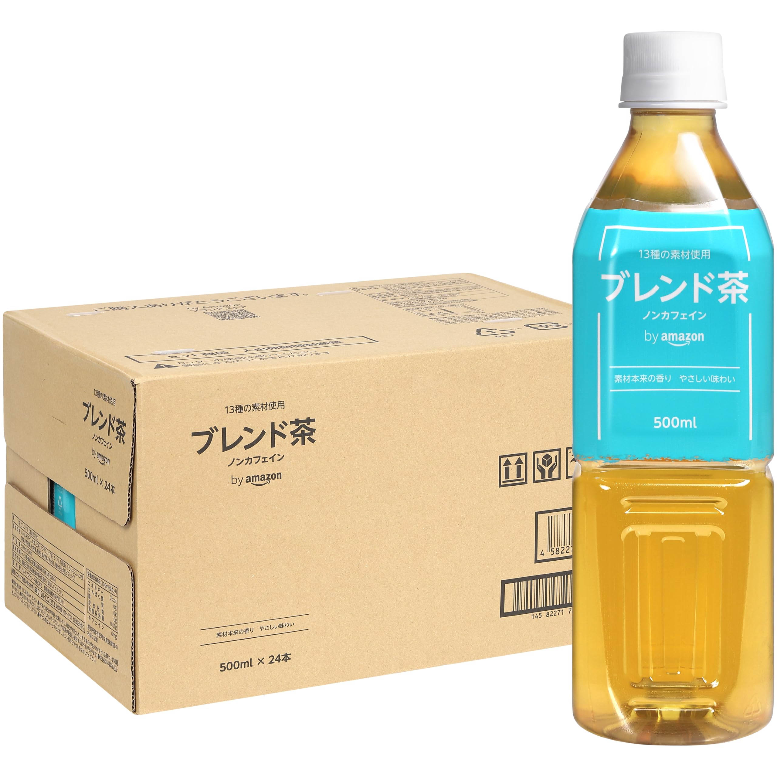 by Amazon ブレンド茶 500ml×24本 デカフェ ノンカフェイン 13種の素材使用商品画像