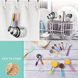 HAUSPROFI 14-Piece Measuring Cups and Spoons Set, 304 Stainless Steel with view 3