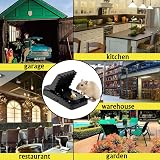 Briteen 6 Pack Mouse Traps Indoor Instant Kill Stainless Steel Spring Safe Set view 6