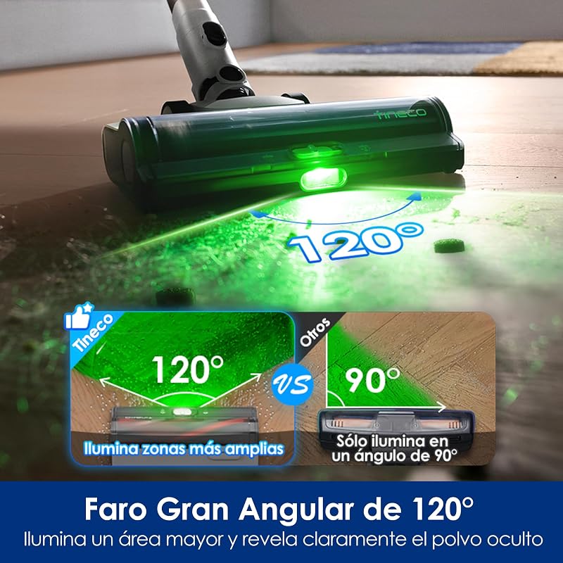 Pure One Station 5 Plus Aspiradora Sin Cable Inteligente, Auto-Empty