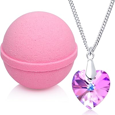 Buy Love Potion Bath Bomb with Necklace 