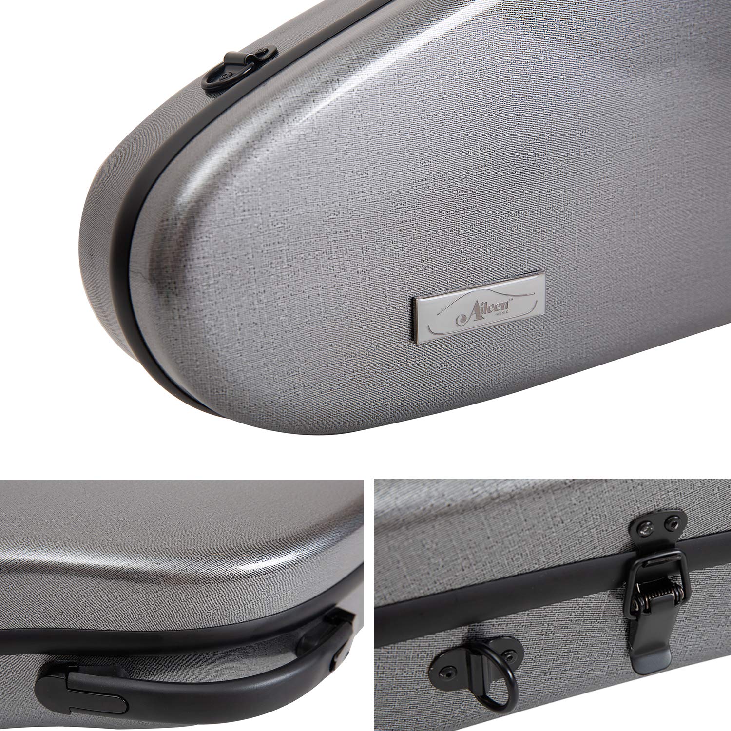 Aileen Violin Hard Case 4/4 Full Size Luxury with Hygr...B01L6SSCPO