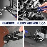WORKPRO 250 mm Adjustable Pliers Wrench Dual Handle 50 mm Jaw Capacity view 6