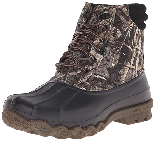 camo sperry duck boots