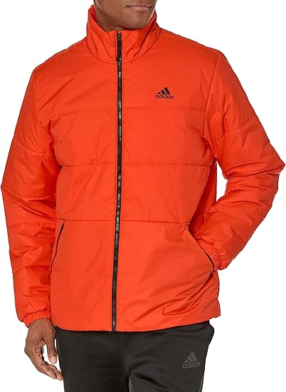 adidas orange jacket mens