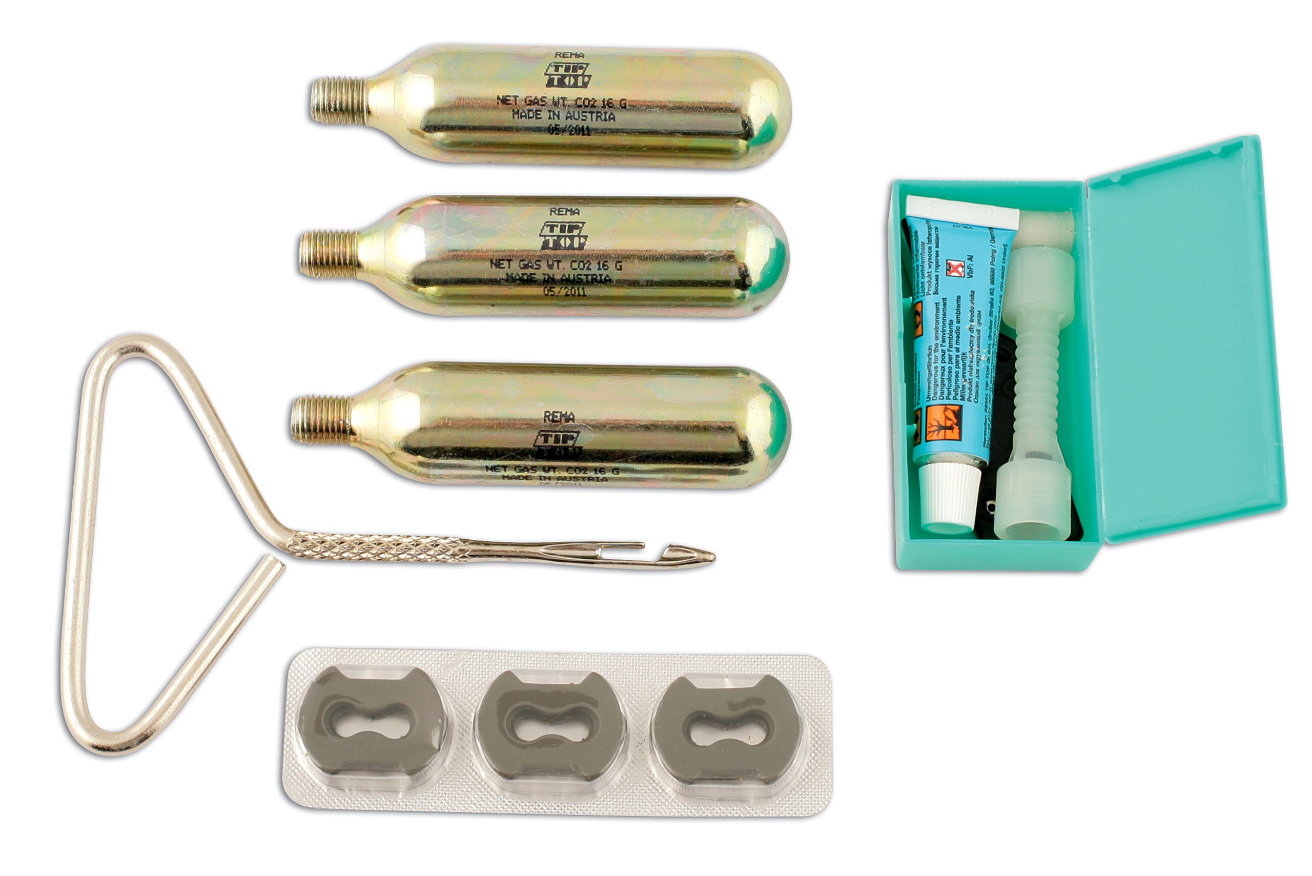 Connect 35101 Motorcycle Puncture Repair Kit 1pc