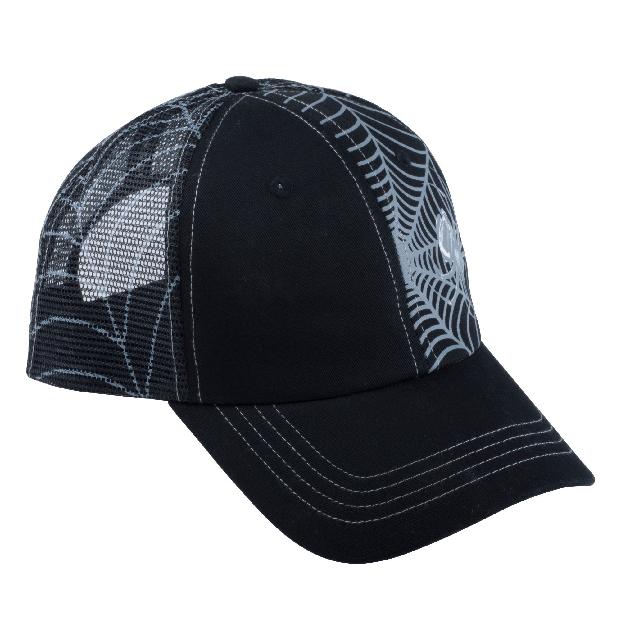 Spiderwire Mesh Twill Cap - Black/Grey, One Size