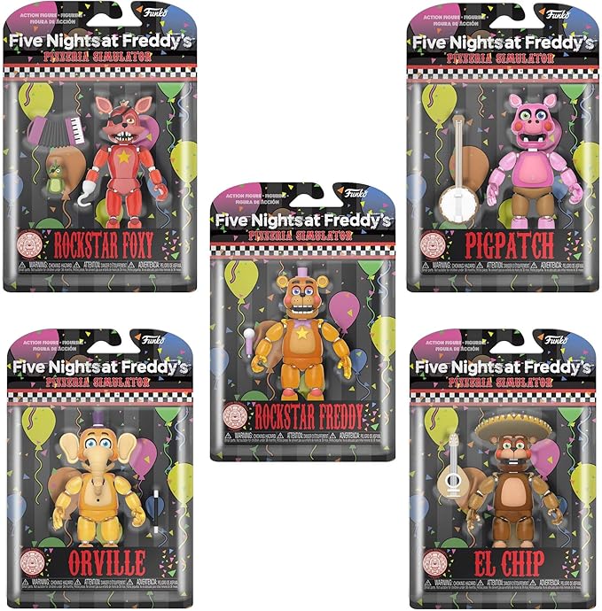 muñecos de freddy fazbear pizza