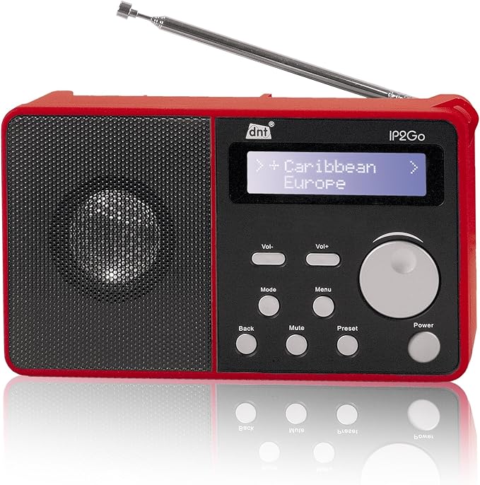 DNT IP2GO RED PORTABLE RADIO Amazon.co.uk Electronics