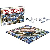 Monopoly Board Game SLO Cal Edition : 2-6 Players Family Board Games for Kids and Adults, Board Games for Kids 8 and up, for Kids and Adults, Ideal for Game Night