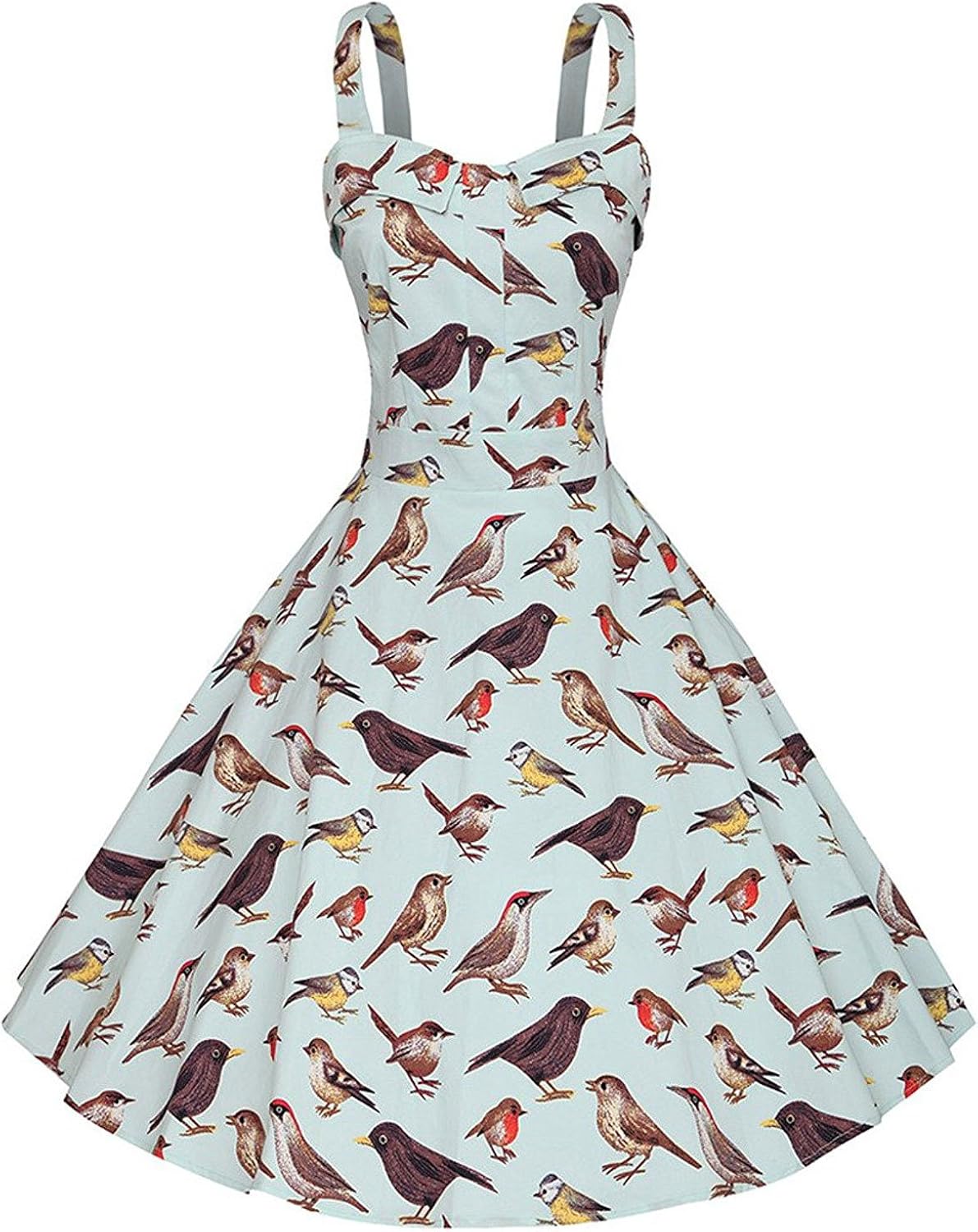 vintage print dress