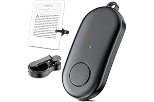 HIGHGO Remote Control Page Turner for Kindle Paperwhite Oasis Kobo eReaders,Kindle Clicker Page Turner Accessories for iPhone,iPad, Android Tablets Reading Novels,Camera Video Record&Shutter Selfie
