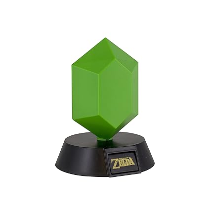ZELDA - Green Rupee 3D Mini Light - 10cm : P.Derive