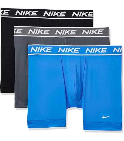 Nike Essential Micro Boxer Brief, Dri-FIT 3Pk, Black/Black/Black