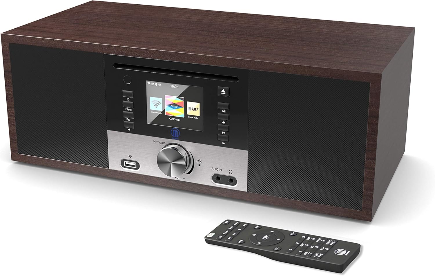 Majority King's Digital DAB/DAB+/FM and Radio WiFi, CD Player