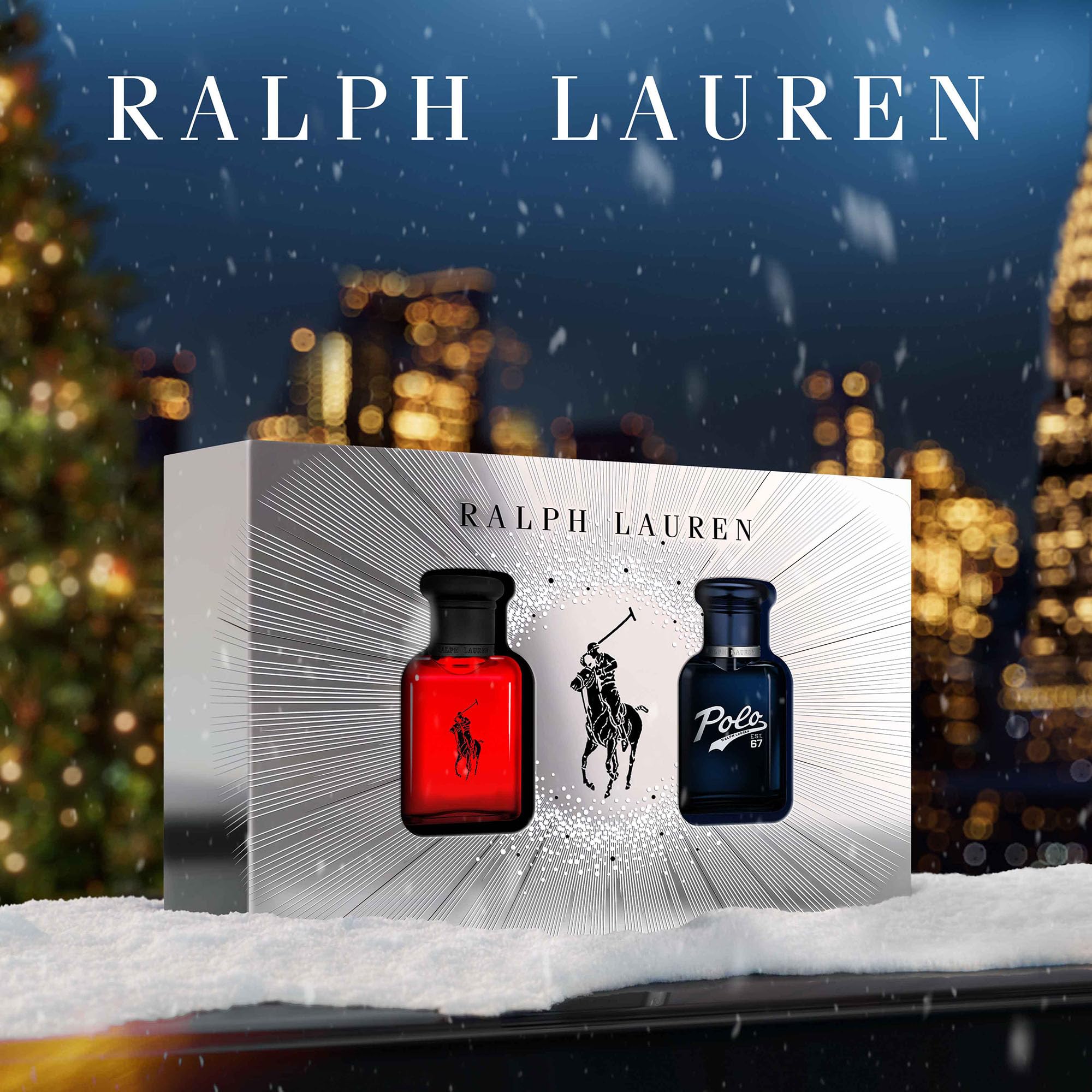 Ralph Lauren - World of Polo Men's Cologne Duo Trial Set ($60 Value) - Polo Red & Polo 67 - Eau de Toilette - 2-Piece Set - Travel Size - 0.5 Fl Oz Each